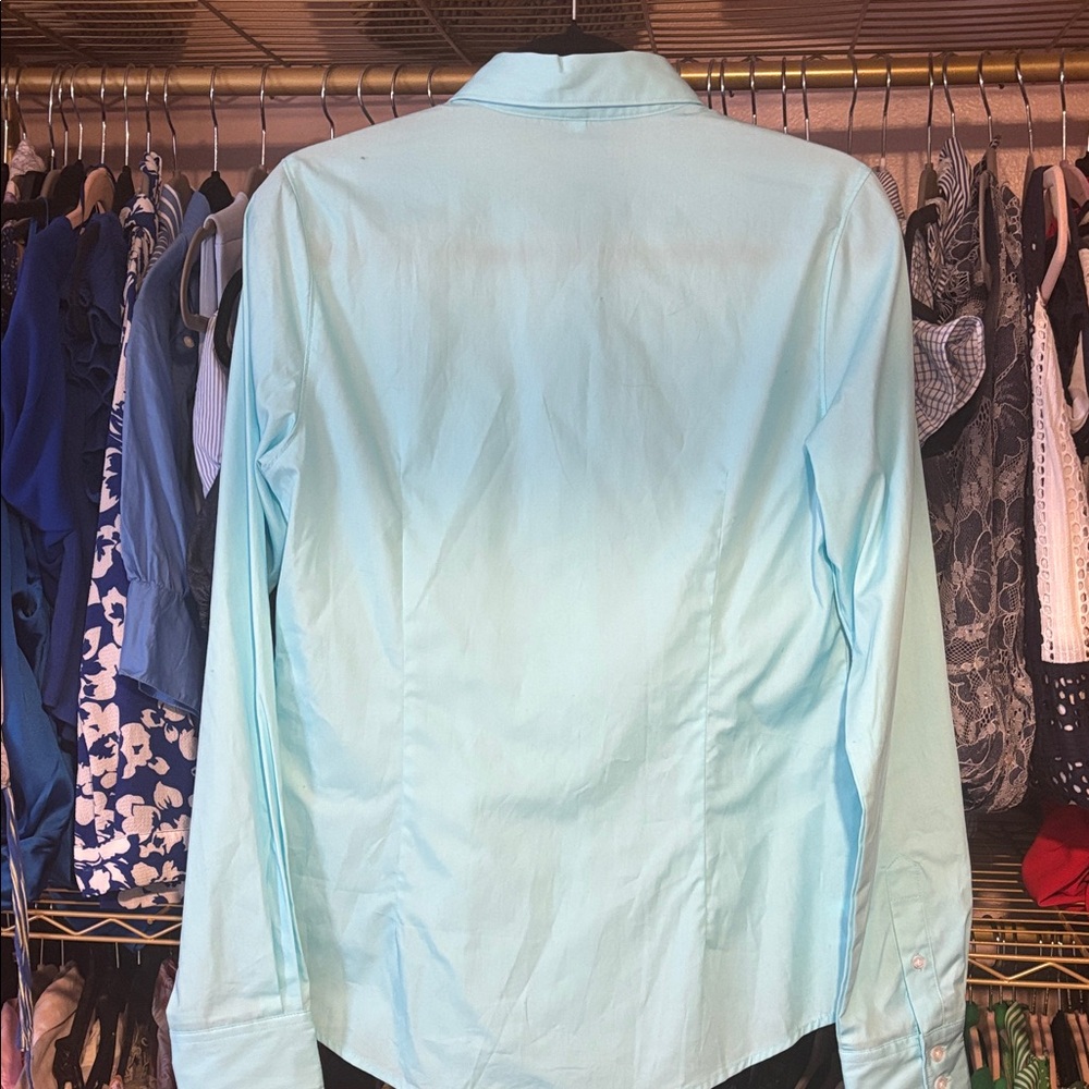 Cinch Sky Blue Long Sleeve Shirt - Picture 3 of 5